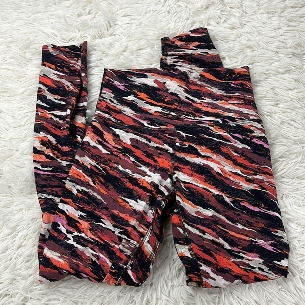 Lululemon Lunar New Year Align High-Rise Pant 25" Tiger Tide Smoky Red Multi